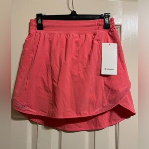 Lululemon Athletica Coral Skater Skirt